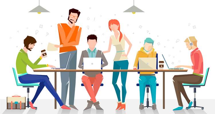 Context sensitive and natural language based collaboration.